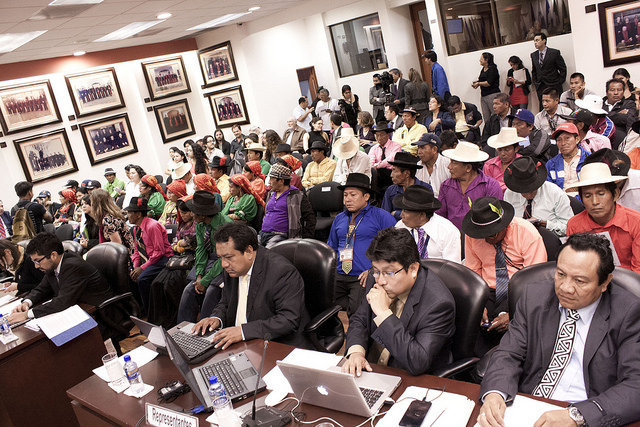 Hearing in Kuna Indigenous People of Madungandí and the Emberá Indigenous People of Bayno and Their Members v. Panama