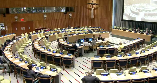 The Sixth Committee discusses universal jurisdictionCredit: UN Web TV