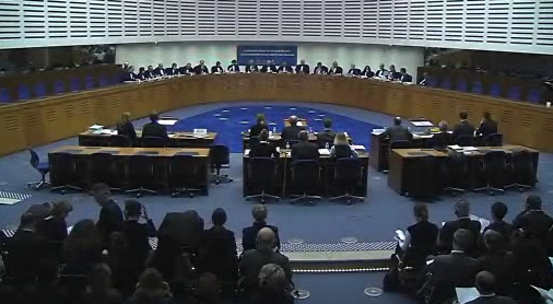 The ECtHR Grand Chamber hears Jaloud v. The Netherlands<br>Credit: ECtHR