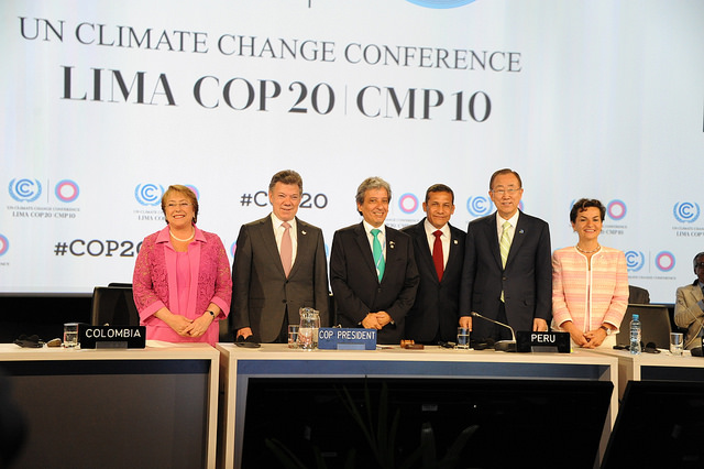 Lima Climate Change ConferenceCredit: UNclimatechange