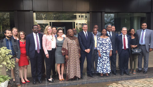 Participants in the Human Rights DialogueCredit: Delegation of the European Union to the Republic of Rwanda