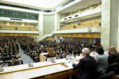A general view during the United Nations Forum Business and Human Rights. 4 December 2012. Photo by Jean-Marc Ferr