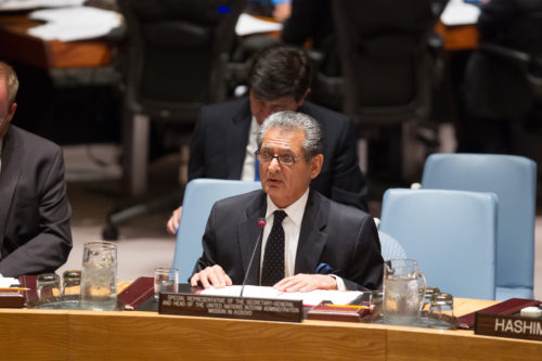 Security Council Meeting Security Council resolutions 1160 (1998), 1199 (1998), 1203 (1998), 1239 (1999) and 1244 (1999) Report of the Secretary-General on the United Nations Interim Administration Mission in Kosovo (S/2015/303) - Farid Zarif, Special Representative of the Secretary-General and Head of the UN Interim Administration Mission in Kosovo (UNMIK). - Hashim Thai, Representative of the Kosovo authorities will addresses the Security Council meeting on the UN Assistance Mission in Kosovo (UNMIK).