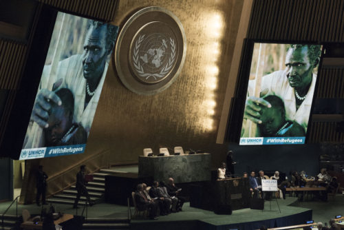 UN High Commissioner for Refugees event Filippo Grandi to hand over petition to Secretary General and/or PGA during special event.